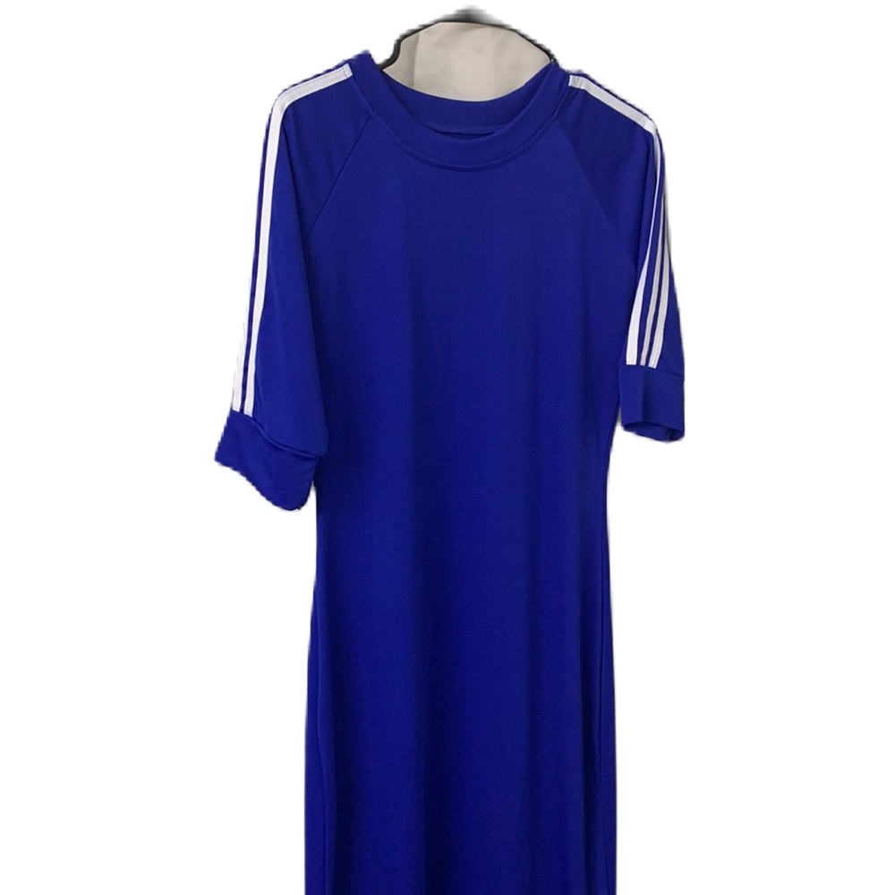 Stretch Royal Blue Dress